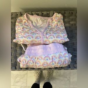 LITTLE SLEEPIES WOMEN RAINBOWS SIZE MEDIUM
